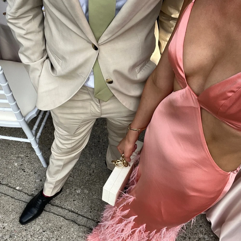 Cult Gaia Raisa Gown in Azalea - Picture 5 of 5